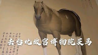 去台北故宫博物院，买郎世宁的雪点雕。 [upl. by Anytsyrk]