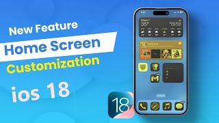 iOS 18 Secret Customize Your Home Screen Like a Pro 2024 Update [upl. by Euqinoj]