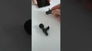 This is how to use the Lavalier wireless microphone on an Android Phone  find out here shorts [upl. by Lynnett152]