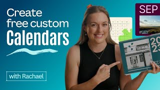 Design Your Own Personalized Calendar for Free [upl. by Nerland244]