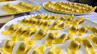 Discover rolled ravioli called casoncelli  Pasta Grannies [upl. by Magel]