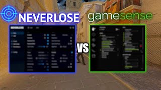 Neverlose vs Gamesense CS2 [upl. by Gulick]