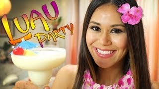 How to Throw a Lovely Luau  Tropical Party Ideas  Theme My Party [upl. by Acila627]