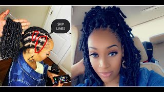 508 SKIP THE LINES TO GET BEST LOOK Toyotress Butterfly Locs [upl. by Madi]