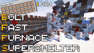 Redstone Showcase  My future super smelter  The BFFS [upl. by Ramraj101]