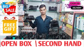 CAMERA MARKET IN KOLKATA  OPEN BOX CAMERA MARKET  UP TO 50OFF [upl. by Eisen]