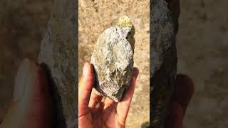 pyrite gold stone part 3 crystals vairalvideo crystals crystalstone goldminers gemstone [upl. by Audrey]