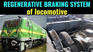 Regenerative braking system of locomotive [upl. by Odraner]