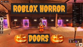 ROBLOX DOORS HORROR GAME D [upl. by Annaitsirk]