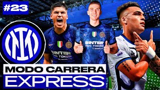 EL MEJOR EPISODIO de este año BRUTAL  FIFA 22 Modo Carrera Express Inter de Milan 23 [upl. by Aleck]