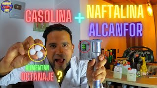 🔥🔥NAFTALINA Y ALCANFOR AUMENTAN OCTANAJE A LA GASOLINA🔥🔥FIN DEL MITO⚠️LES MEDIMOS EL octanaje ⛽ [upl. by Lorrayne]