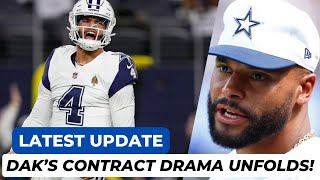 Dak Prescott Breaks Silence on Contract Talks quotIts Not About the Moneyquot  Cowboys Fans React [upl. by Saleme]