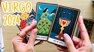 VIRGO  quotRECEIVING ALL THE BEST AND BLESSED IN 2024 HERES WHAT TO EXPECTquot 2024 Tarot Reading [upl. by Clary]