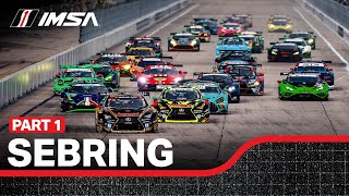 2024 Mobil 1 Twelve Hours of Sebring  Part 1  WeatherTech SportsCar Championship  Sebring FL [upl. by Season]