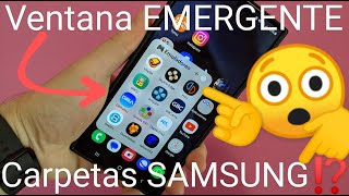 📁🚀 Como ABRIR CARPETAS en VENTANAS EMERGENTES en SAMSUNG GALAXY FÁCIL y RÁPIDO [upl. by Bellina216]