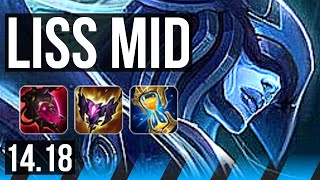 LISSANDRA vs ZED MID  1128 Legendary  EUW Master  1418 [upl. by Kennett354]