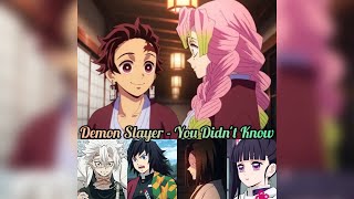 Demon Slayer  You Didnt Know AMV From Hazbin Hotel [upl. by Eanerb]