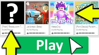 THIS GAME IS MORE POPULAR THAN JAILBREAK amp MEEP CITY IN ROBLOX [upl. by Pheni]