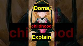 Doma childhood explained animebreakdown anime demonslayer [upl. by Bollay]