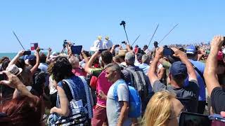 Feast of Saintes Maries and Ste Sara Procession of Saintes Maries to the Sea [upl. by Trilly893]