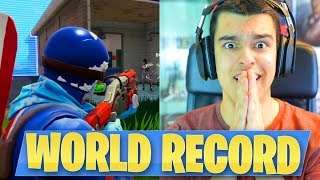 FORTNITE WORLD RECORD quot45 KILLSquot SOLO VS SQUAD  Reaccionando  AlphaSniper97 [upl. by Koo]