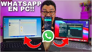 😮WHATSAPP Para MacOS y WINDOWS Sin Conectarnos a nuestro MÓVIL 🚀 MULTIDISPOSITIVO 👉 [upl. by Erdda]