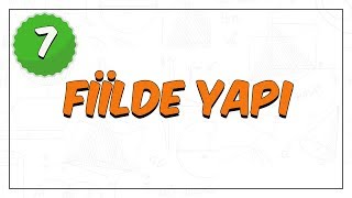 7 Sınıf Türkçe  Fiilde Yapı [upl. by Anaira]