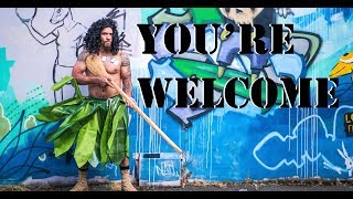 Youre Welcome Moana Parody Dwayne Johnson [upl. by Merrili925]