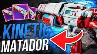 We Got a Craftable Kinetic Matador in Destiny 2 now  Someday [upl. by Nerissa]