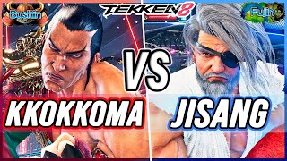 T8 🔥 Kkokkoma Feng vs JiSang Paul 🔥 Tekken 8 [upl. by Anahir]