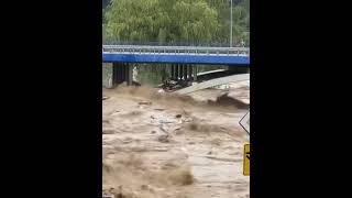 Flash Flooding in LądekZdrój Zdrój KlotzkiCounty poland [upl. by Claudie]