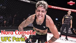 Nora Cornolle On Move From Muay Thai To MMA Signing With UFC Fight v Joselyne Edwards At UFC Paris [upl. by Atinod]