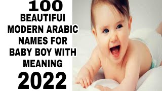 Modern Arabic Names For Baby Boy With Meaning amp PronounciationTrending Muslim Baby Names in 2022 [upl. by Belcher]