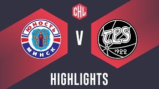 Highlights Yunost Minsk vs TPS Turku [upl. by Sexela]