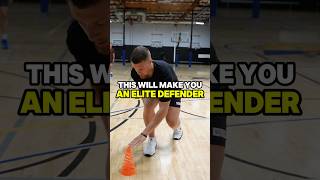 This defensive cone drill will make you an elite defender basketballtraining [upl. by Crescin]