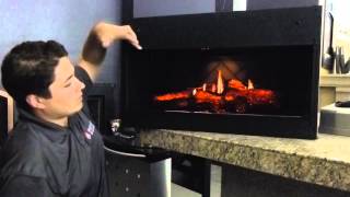 Dimplex OptiV Solo Linear Electric Built In Fireplace Product Review [upl. by Stella]