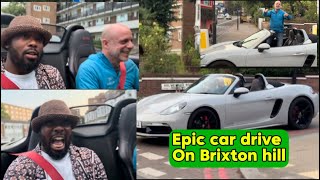 Epic car drive on Brixton hill [upl. by Dnomde]