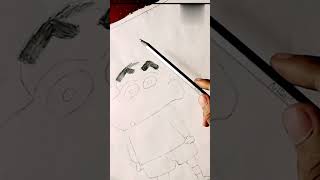 quotDrawing Shinchan A StepbyStep Guidequot art shorts [upl. by Saturday]