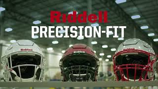 Riddell PrecisionFit Custom Fitting Helmet for the Individual Player [upl. by Nanette]