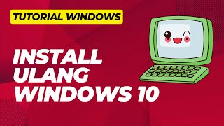 Cara install ulang windows 10  How to reinstall windows 10 from usb [upl. by Chapel352]