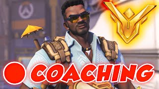 mL7 coaches a Master Baptiste who needs window cleaning  Overwatch 2 [upl. by Gnuhn]