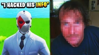 HACKER EXPOSES PREDATOR SECRET IDENTITY Fortnite [upl. by Mariquilla]