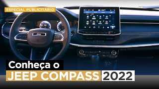 Mais conforto e tecnologia no Jeep Compass 2022 [upl. by Najib341]