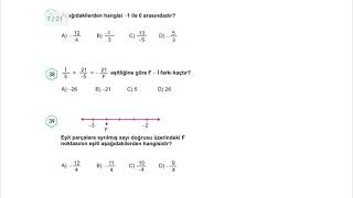 7Sınıf Matematik Fi Yayınları Ara tatil ÖdeviÇözülemeyen Sorular 3 [upl. by Marissa]