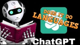 CHATGPT  CAN IT HANDLE LANGUAGES [upl. by Mairym]