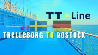 Crossing the Baltic Sea on a DIY Ferry TT Line [upl. by Hnid827]