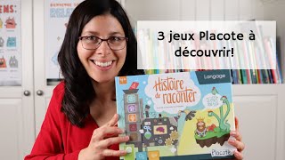 3 jeux Placote à découvrir jeux 5 ans et plus partie 5 [upl. by Gerrilee]