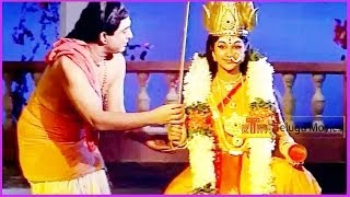 Parasakthi Mahimalu  Telugu Full Length Movie Part7  Gemini Ganeshan KRVijaya [upl. by Eerak]