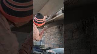 Sajja plaster work from home construction plaster trending civil shorts [upl. by Aivatco973]