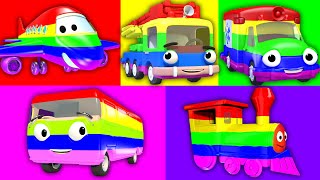 Play amp Learn Colors for Baby to Learn colors wiith Vehicles [upl. by Auric587]